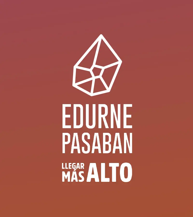 Logotipo y claim de Edurne Pasaban