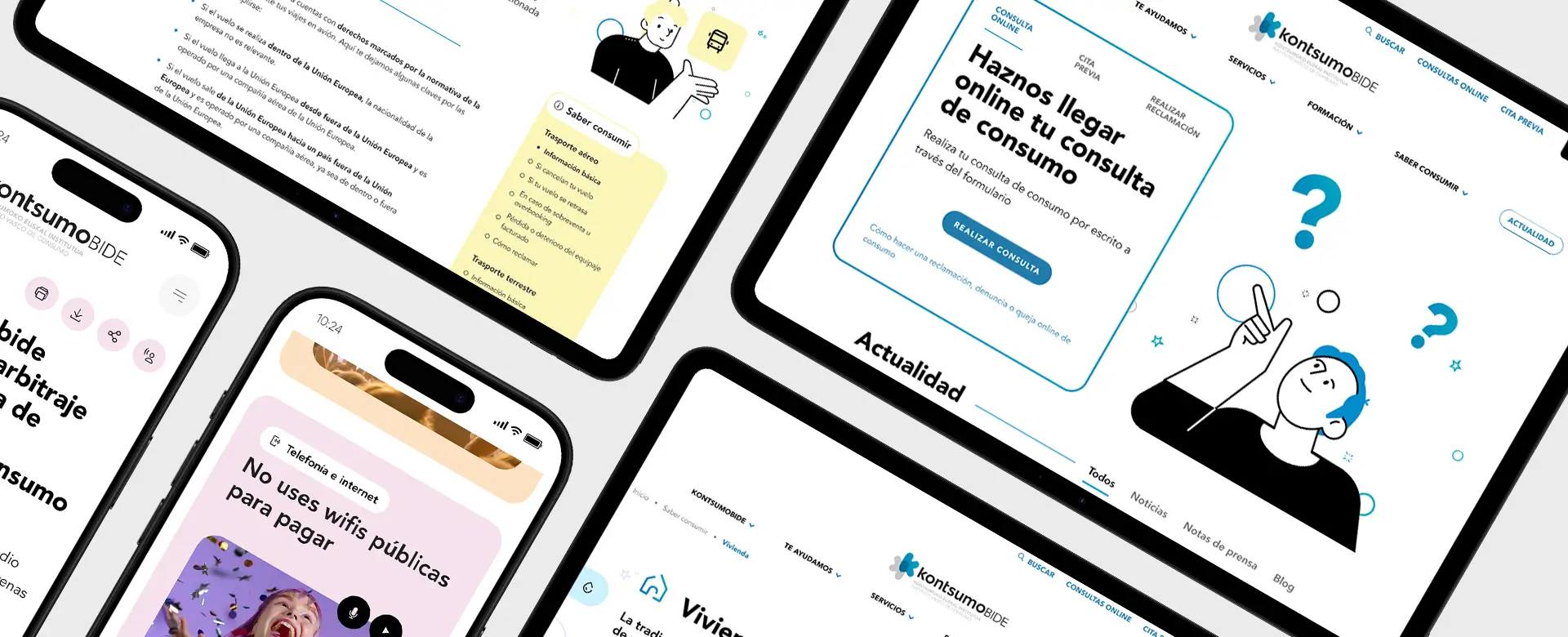Nuevo sitio web de Kontsumobide